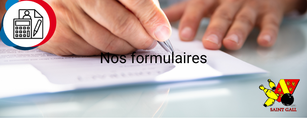 Nos formulaires